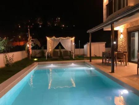 Villa Mit Pool Zum Verkauf In Sarigerme Von Cesur Emlak Ref.code:6497