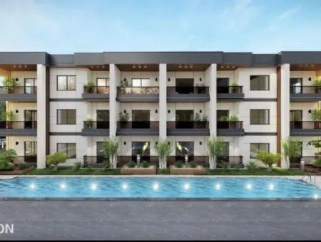 Near Dalaman Hospital 2 1 Apartment With Pool For Sale