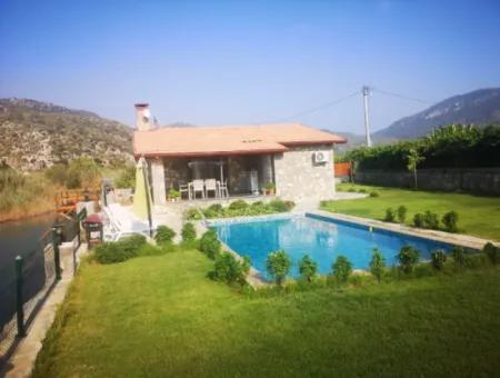 Furnished Detached Villa For Rent In Dalaman Kapıkargın Ref.code:6571