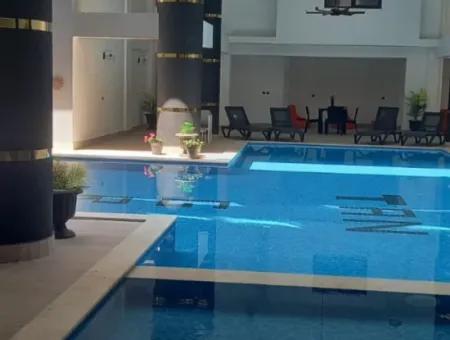 1 1 Apartment For Sale With Pool Furnished By Cesur Real Estate Ref.code:6812