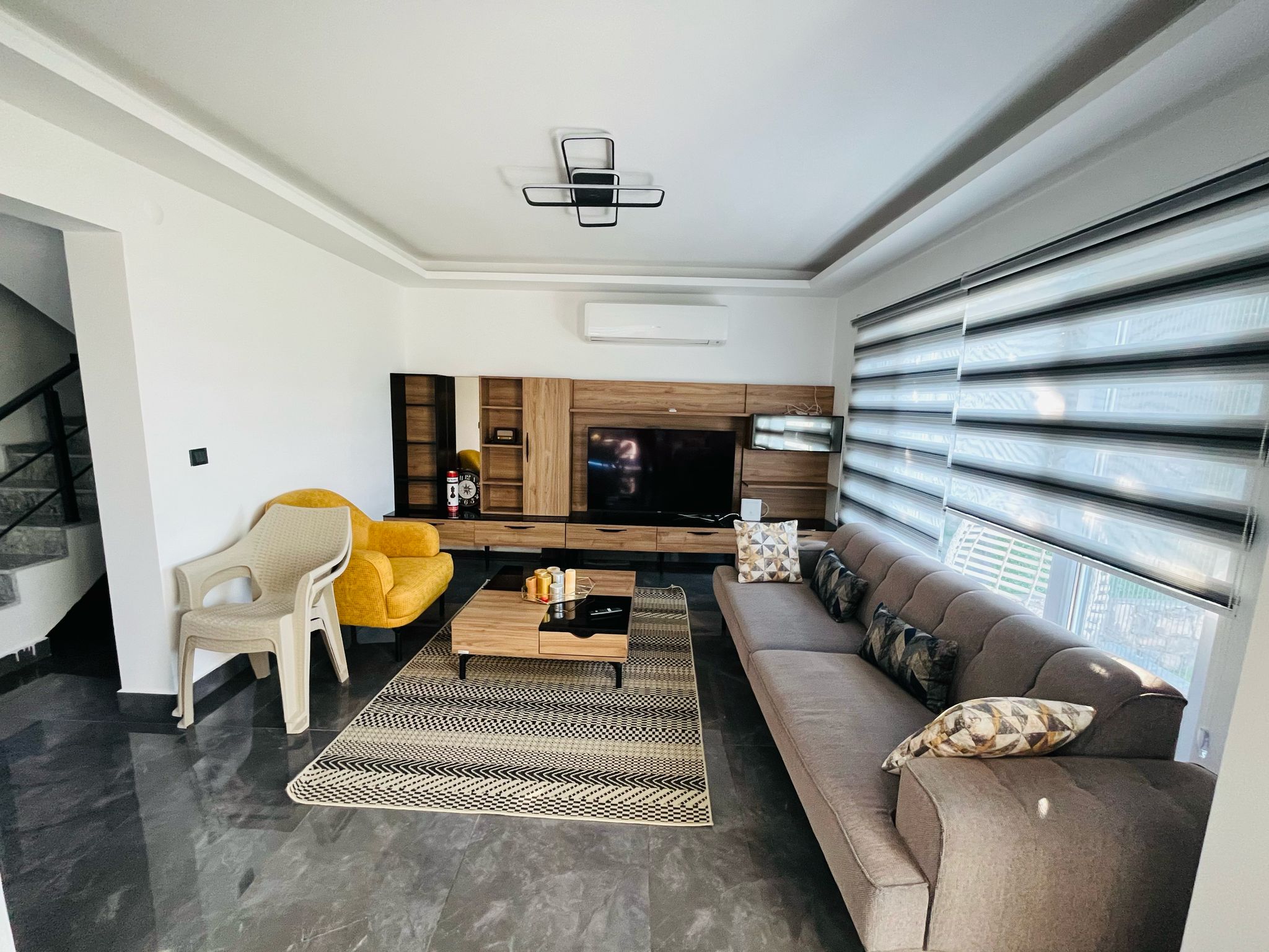 Deniz Manzaralı Full Eşyalı 2+1 Satılık VillaRef.Kodu:5872