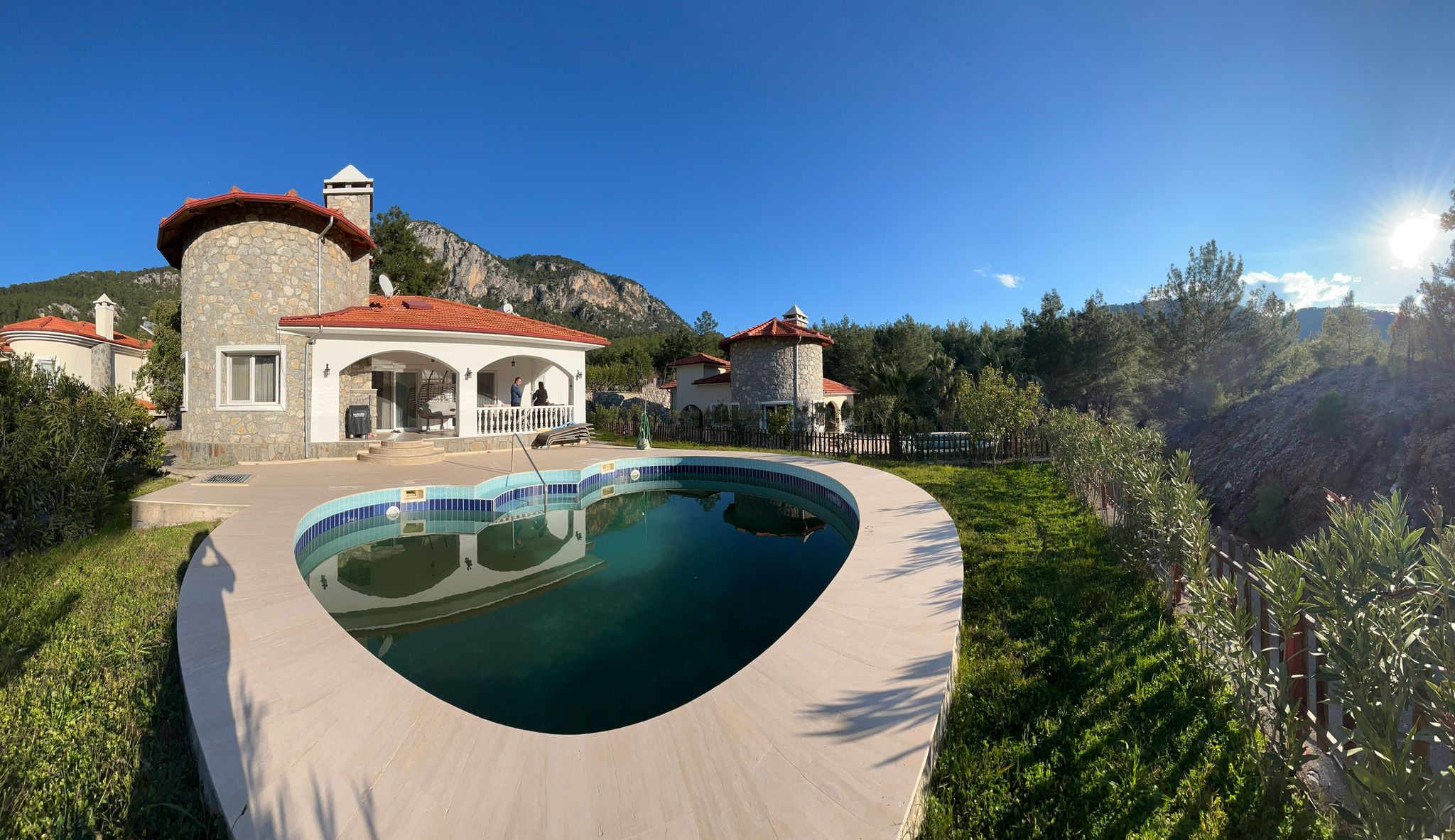 Akkaya'da Müstakil Havuzlu 3+1 Villa Ref.kodu:7139