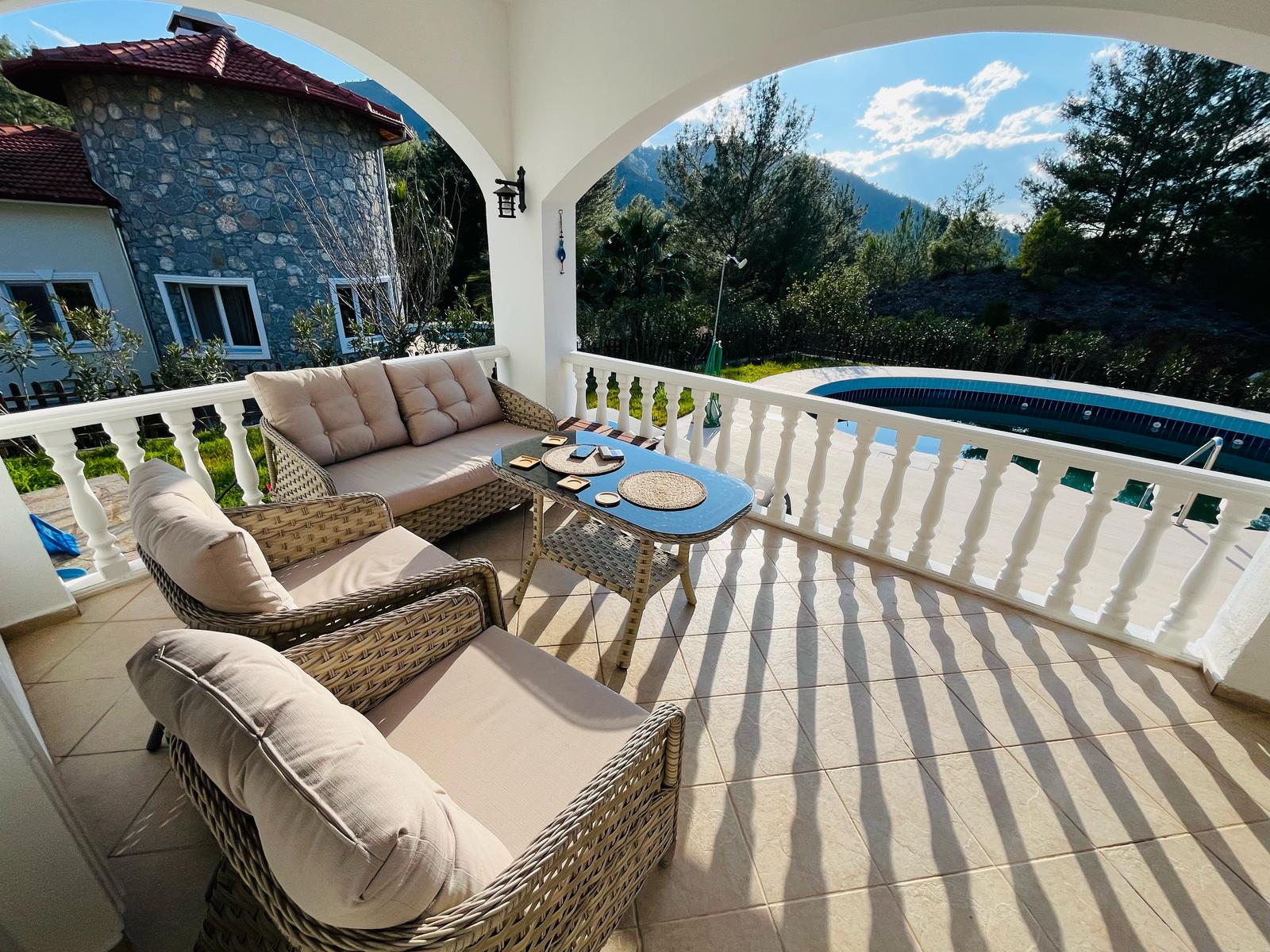 Akkaya'da Müstakil Havuzlu 3+1 Villa Ref.kodu:7139