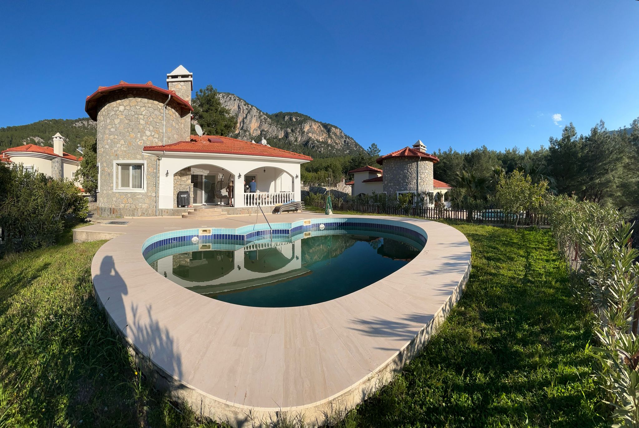 Akkaya'da Müstakil Havuzlu 3+1 Villa Ref.kodu:7139