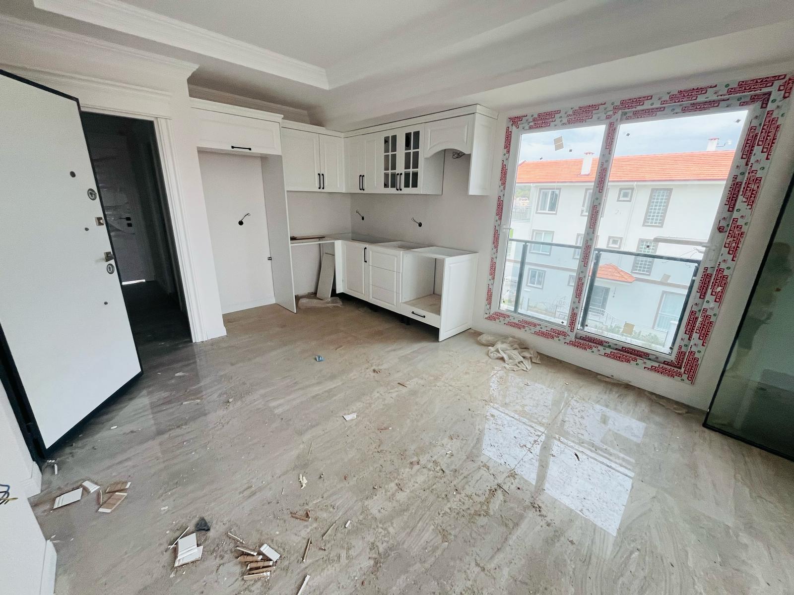 Cesur Emlak'tan Havuzlu Satılık Sıfır 1+1 Daire Ref.Kodu:7152