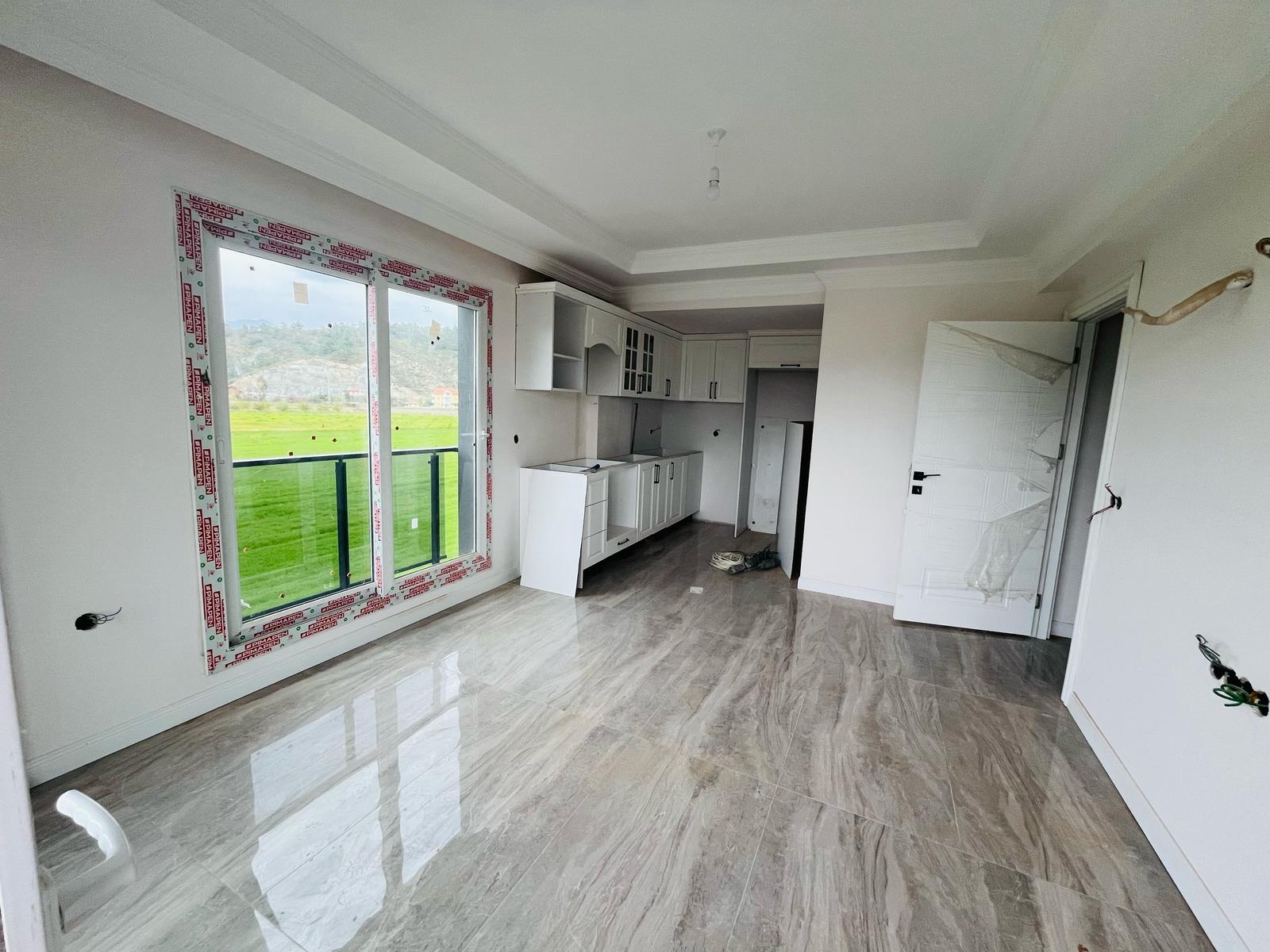 Cesur Emlak'tan Havuzlu Satılık Sıfır 1+1 Daire Ref.Kodu:7152