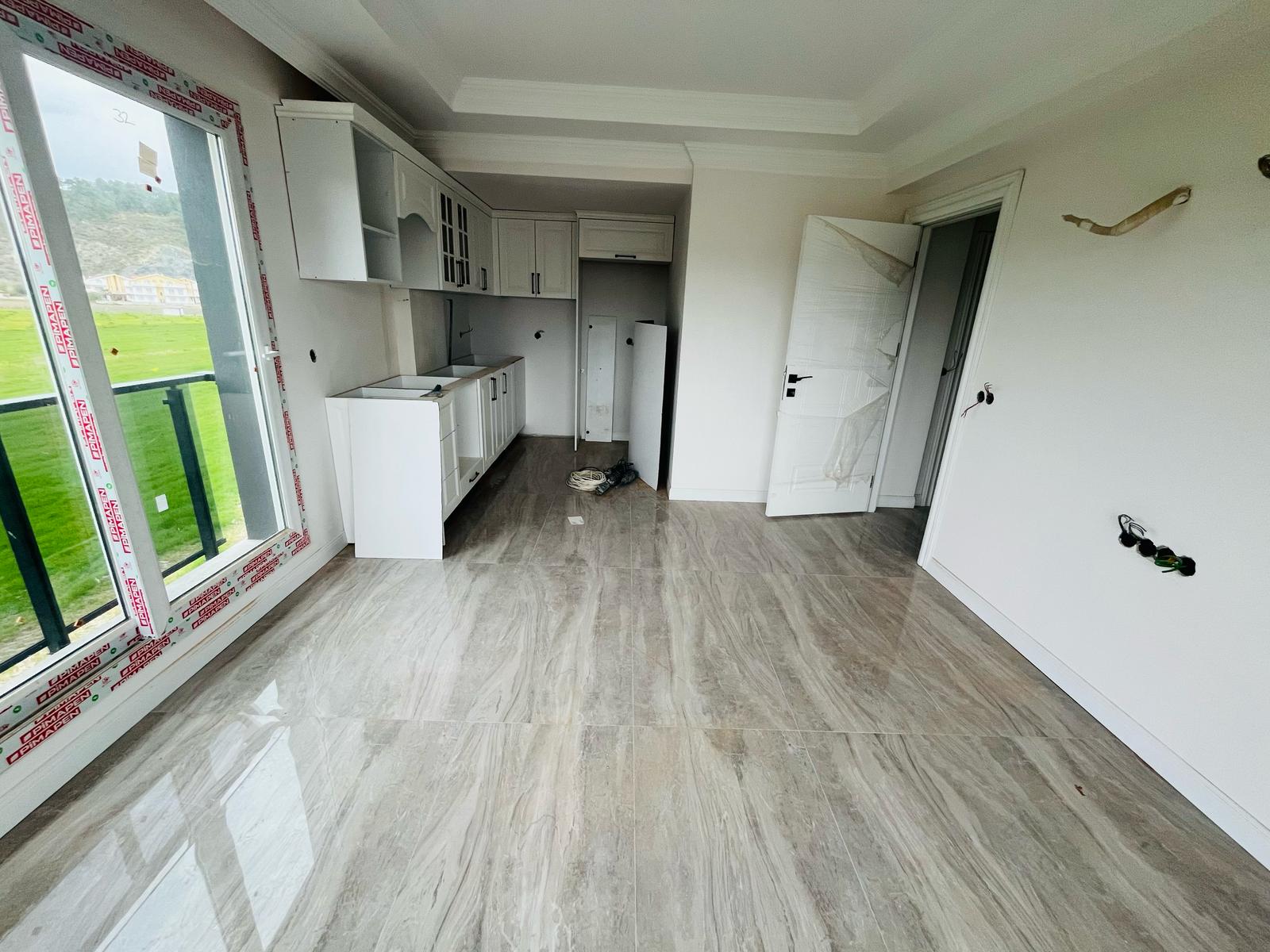 Cesur Emlak'tan Havuzlu Satılık Sıfır 1+1 Daire Ref.Kodu:7152