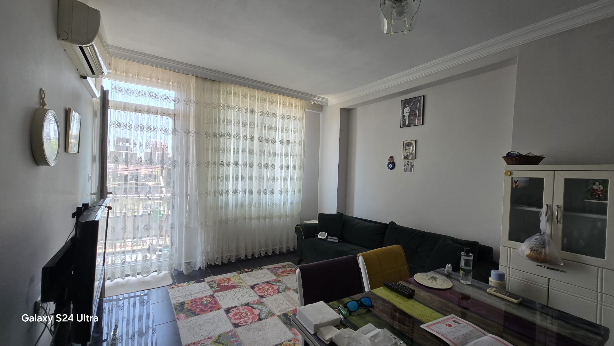 DALAMAN MERKEZ'DE 3+1 SATILIK FULL EŞYALI DAİRE – 96 m², 2 BANYO