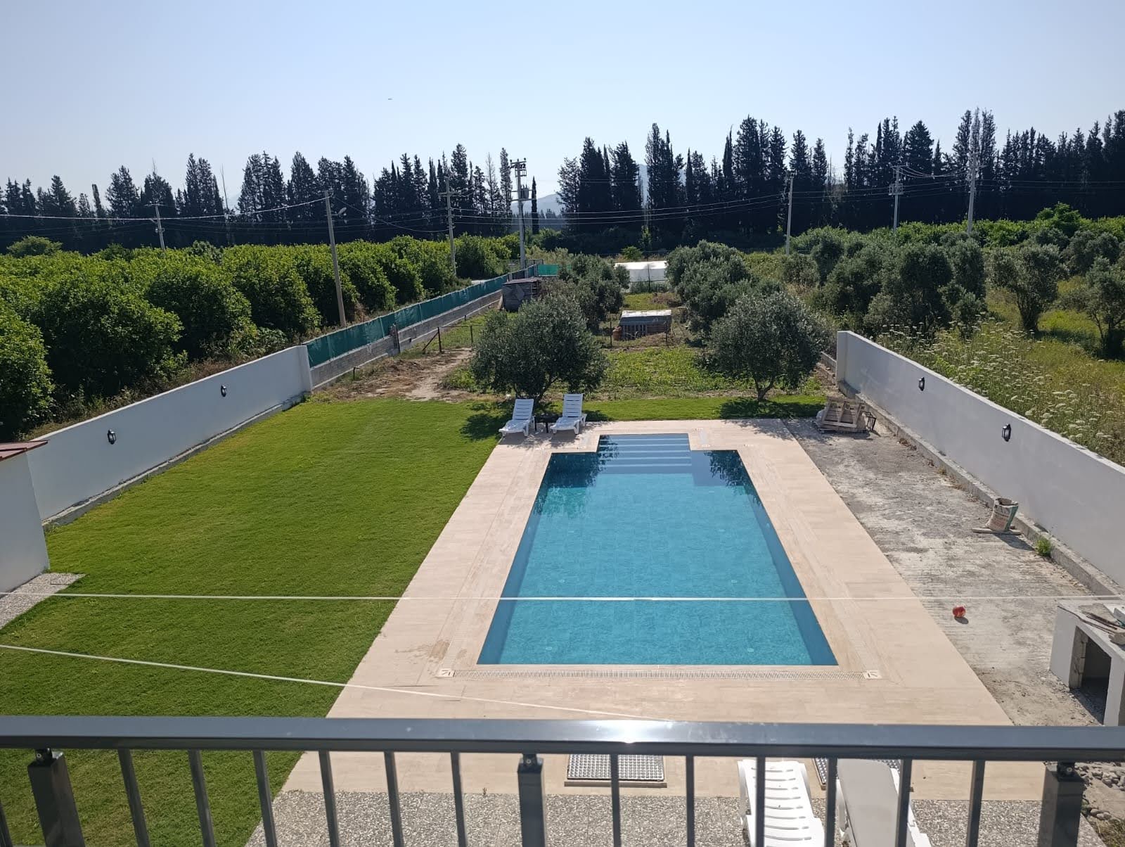 1887m² Arsada, 250m² Kullanımlı Özel Havuzlu Satılık Villa – Ortaca Fevziye 