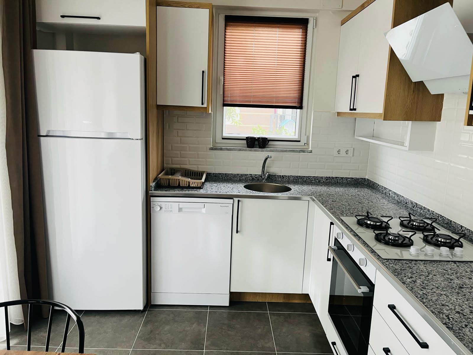 DALAMAN HAVUZLU SİTEDE KİRALIK 2+1 EŞYALI DAİRE REF.KODU:7191